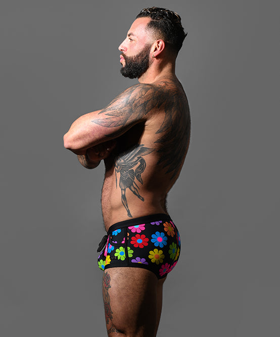 Andrew Christian Flower Power Pocket Trunk