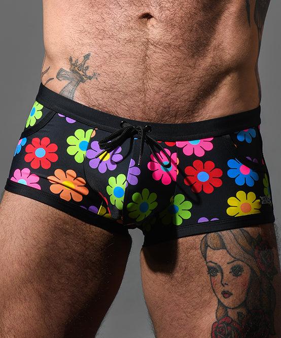 andrew christian Flower Power Pocket Trunk
