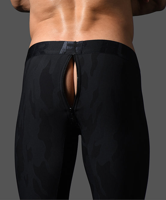 andrew christian FUKR Camouflage Zipper Legging