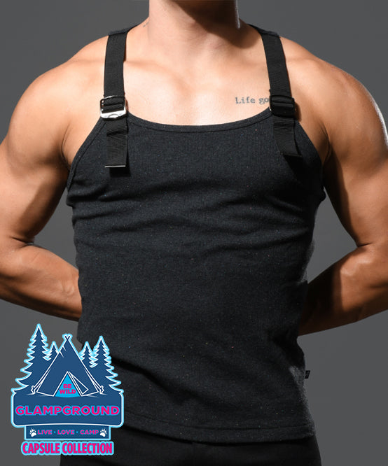 andrew christian Glampground Capsule Backpack Tank