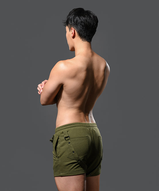 Andrew Christian Glampground Capsule Strap Shorts