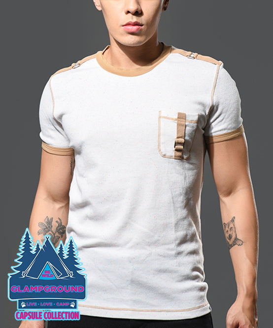 andrew christian Glampground Capsule Trail Tee