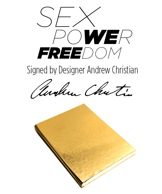 andrew christian GOLD Sex Power Freedom Book