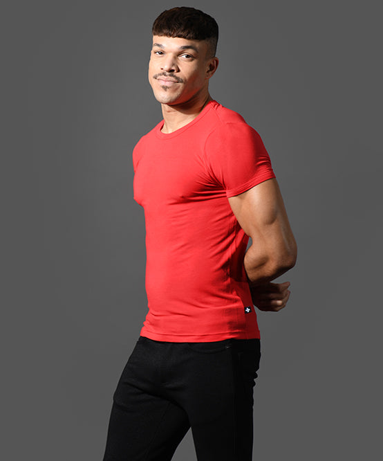 Andrew Christian Happy Modal Tagless T-Shirt