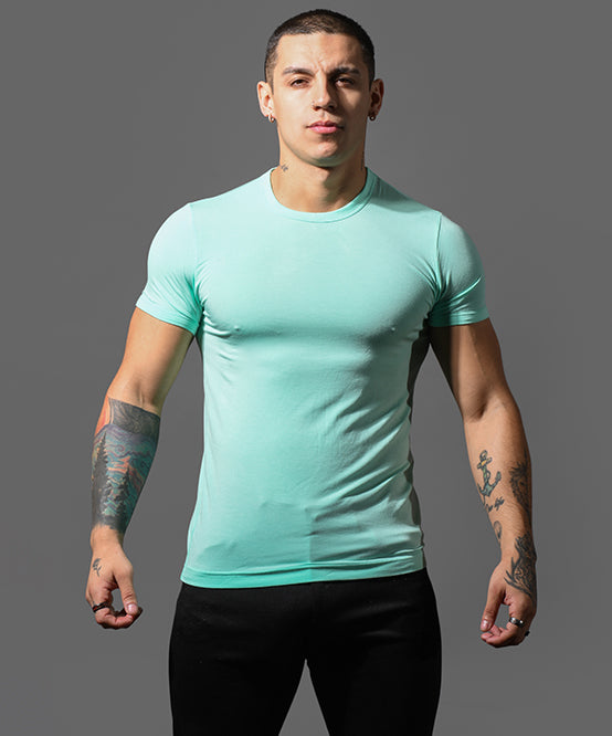 andrew christian Happy Modal Tagless Tee