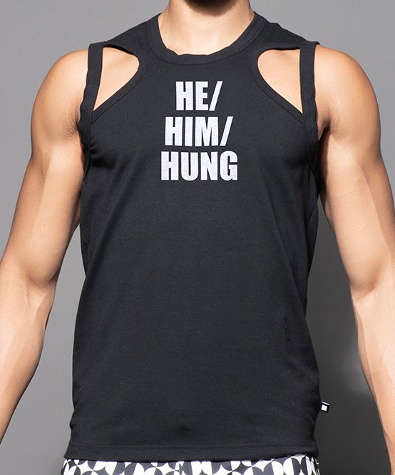 andrew christian HE/HIM/HUNG Muscle Tee