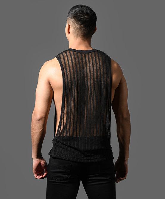 Andrew Christian Mesh Motion Gym Tank
