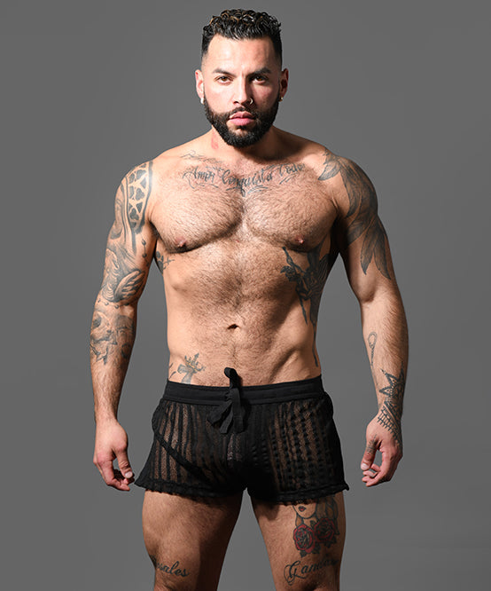 Andrew Christian Mesh Motion Shorts (3" Inseam)