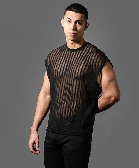 Andrew Christian Mesh Motion Tee