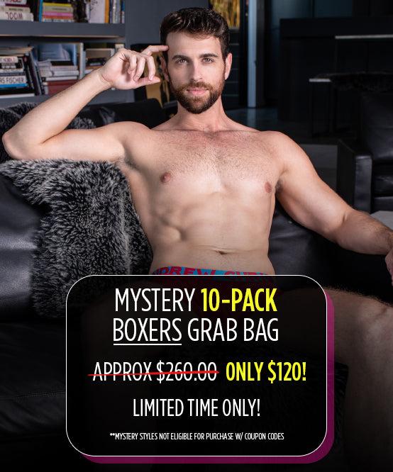 Andrew Christian Mystery 10-Pack BOXERS Grab Bag