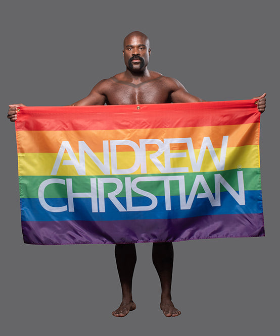andrew christian Pride Flag