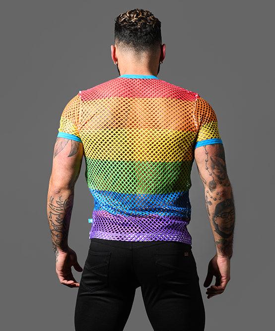 Andrew Christian Pride Mesh Tee
