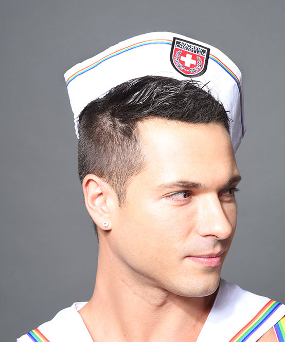 Andrew Christian Pride Sailor Hat