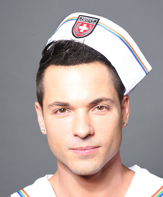 andrew christian Pride Sailor Hat