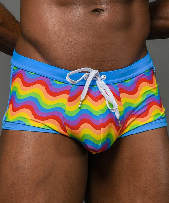 andrew christian Pride Wave Trunk