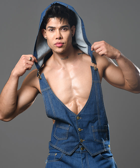 Andrew Christian Queer Castro Capsule Hoodie Vest