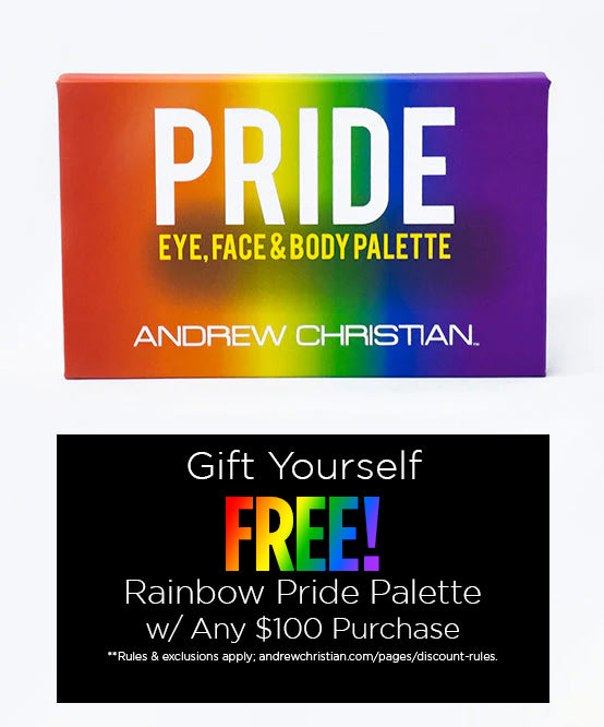 andrew christian Rainbow Pride Palette