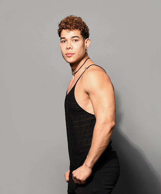 Andrew Christian Size Queen Sheer Ring Tank