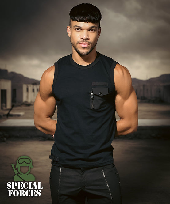 andrew christian Special Forces Capsule Muscle Tee