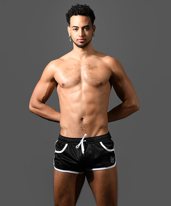 Andrew Christian Sports Mesh Swim Shorts