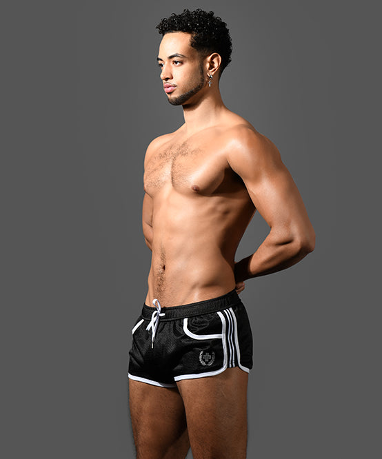 andrew christian Sports Mesh Swim Shorts