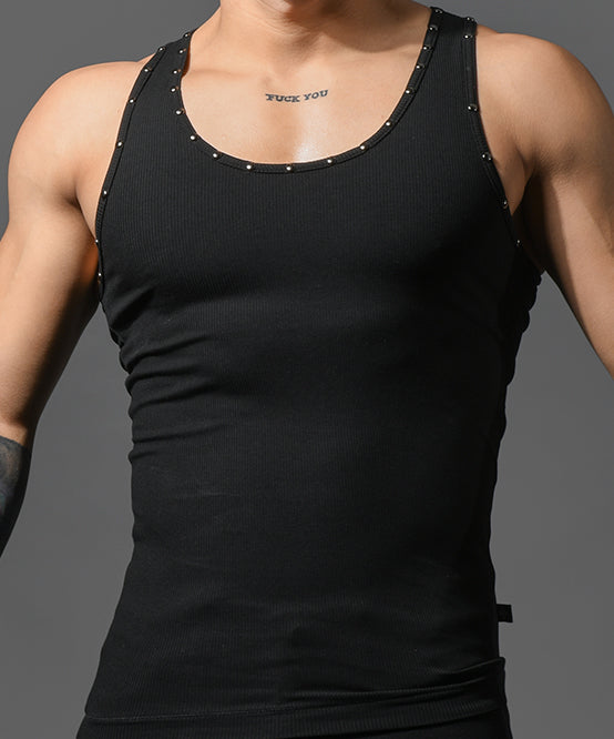 andrew christian Studded Beater Tank