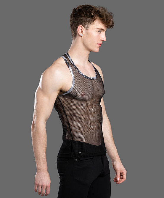 Andrew Christian Summer Mesh Tank