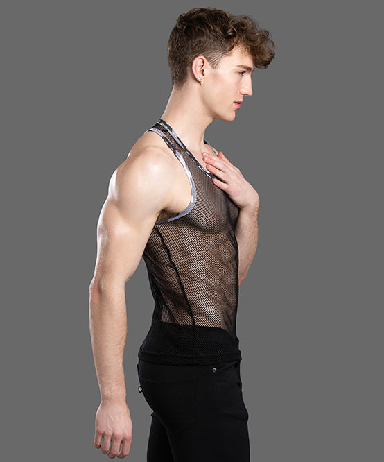 Andrew Christian Summer Mesh Tank