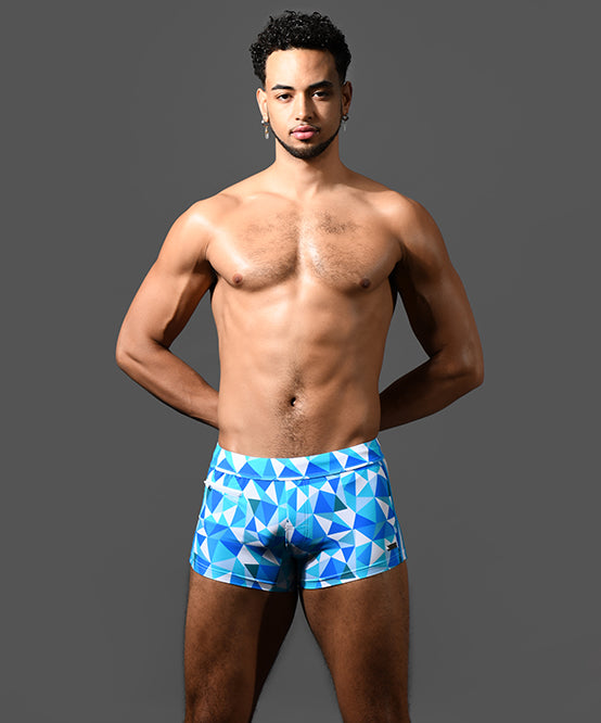 Andrew Christian Surf Trunk (w/ Mesh Contrast)
