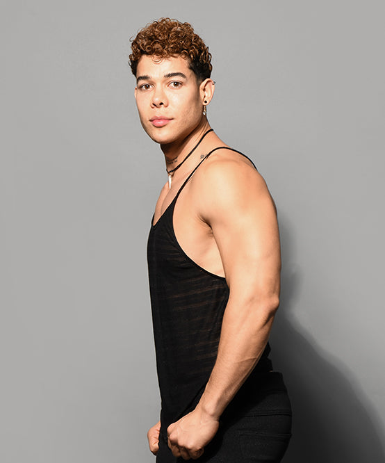 Andrew Christian Vers Sheer Ring Tank