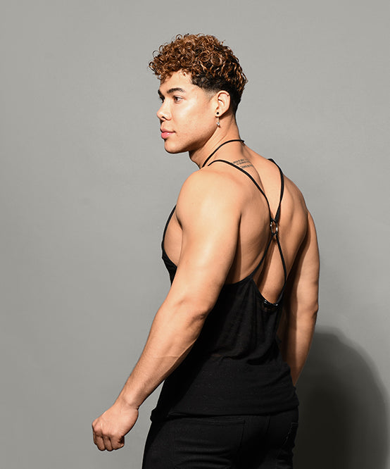 Andrew Christian Vers Sheer Ring Tank