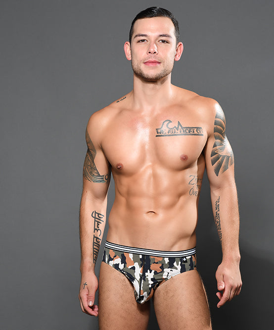 Andrew Christian Camo Boy Brief 3-Pack W/ Almost Naked