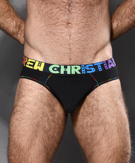 Andrew Christian DOORBUSTER ALMOST NAKED® Hang-Free Pride Brief