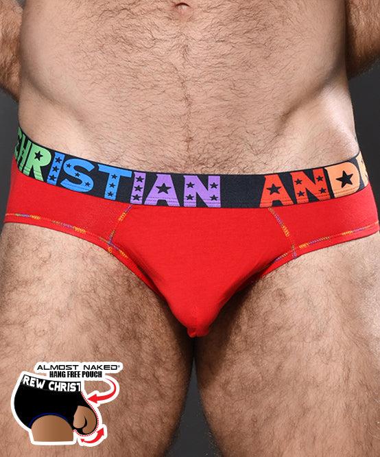 andrew christian DOORBUSTER ALMOST NAKED® Hang-Free Pride Brief