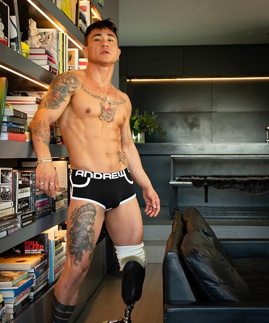 Andrew Christian DOORBUSTER ALMOST NAKED® Retro Pocket Boxer