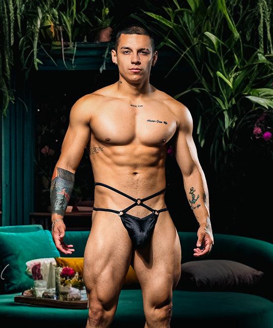 andrew christian DOORBUSTER Gloss Ring Thong w/ ALMOST NAKED®