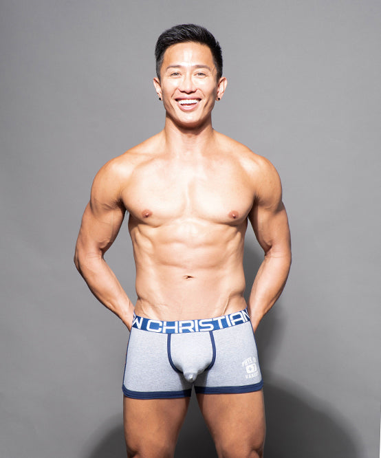 Andrew Christian DOORBUSTER Phys. Ed. Varsity Boxer W/ ALMOST NAKED®