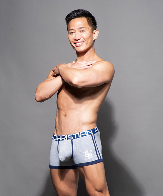 Andrew Christian DOORBUSTER Phys. Ed. Varsity Boxer W/ ALMOST NAKED®