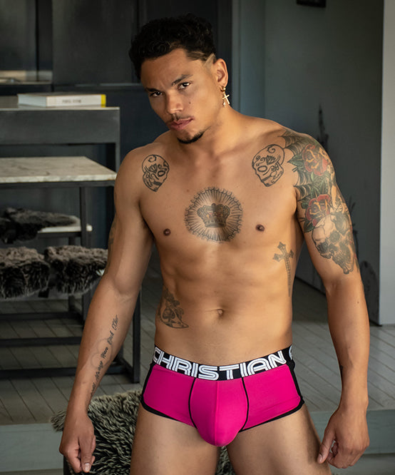 Andrew Christian DOORBUSTER SHOW-IT® Retro Pop Mesh Boxer