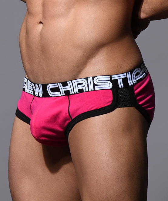 Andrew Christian DOORBUSTER SHOW-IT® Retro Pop Mesh Brief