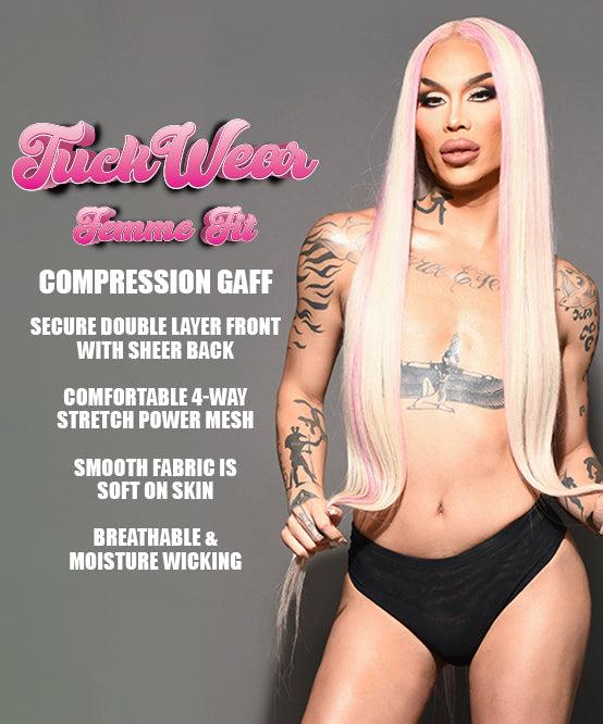 andrew christian DOORBUSTER TUCK WEAR Mesh Compression Gaff