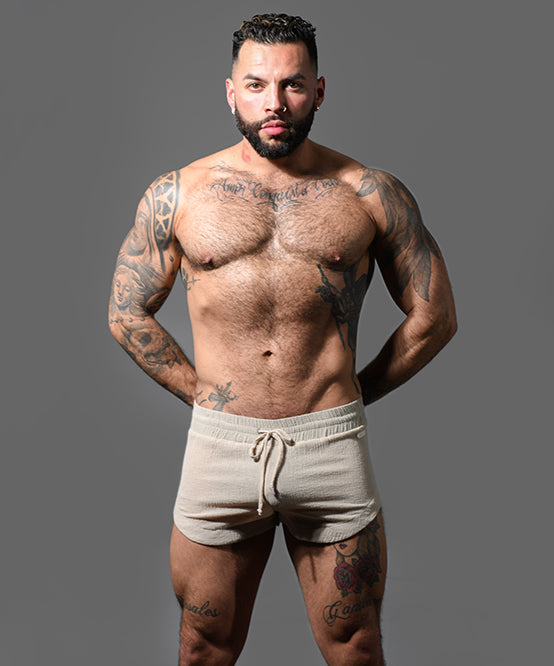 Andrew Christian Ibiza Energy Capsule Jogger Shorts (2" Inseam)