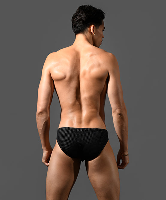 Andrew Christian Mesh Low Cut Bikini W/ ALMOST NAKED®