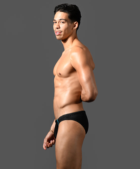 Andrew Christian Mesh Low Cut Bikini W/ ALMOST NAKED®