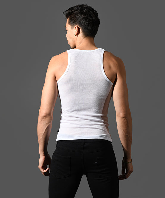 Andrew Christian Naked Truth Capsule See-Through Beater Tank