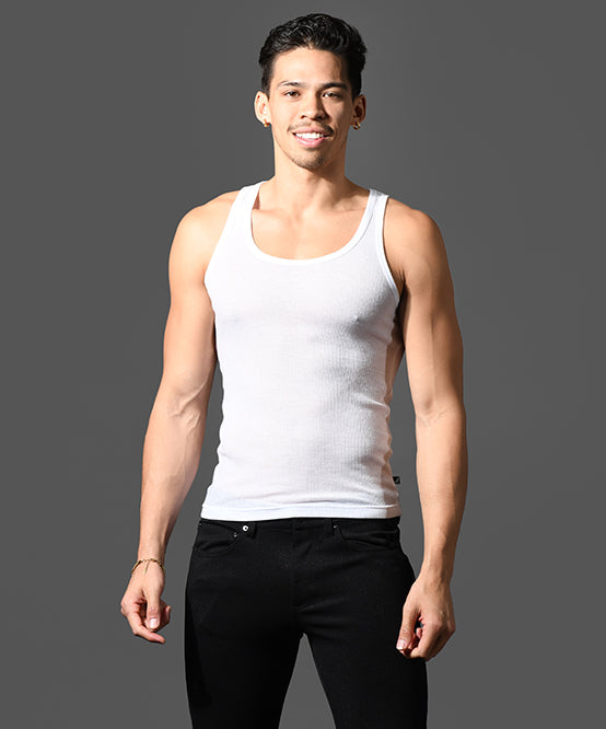 Andrew Christian Naked Truth Capsule See-Through Beater Tank