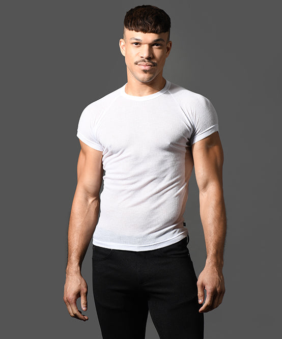 Andrew Christian Naked Truth Capsule See-Through Beater Tee