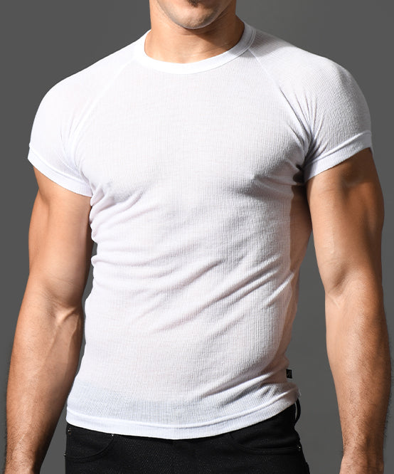Andrew Christian Naked Truth Capsule See-Through Beater Tee