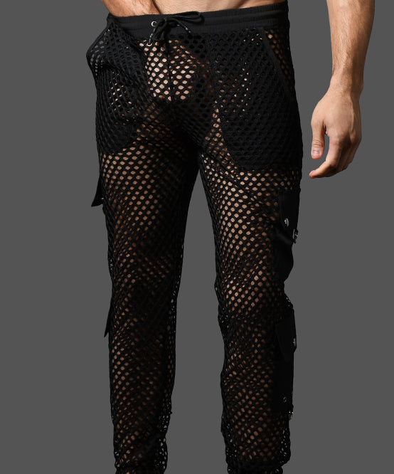 Andrew Christian Naked Truth Capsule See-Through Cargo Pants