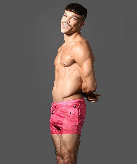 Andrew Christian Naked Truth Capsule See-Through Cargo Shorts